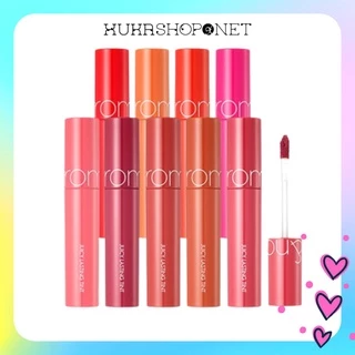 Son kem lì / son Tint bóng Romand Juicy Lasting Tint lâu trôi trang điểm mềm mịn môi ( 5.5 g )