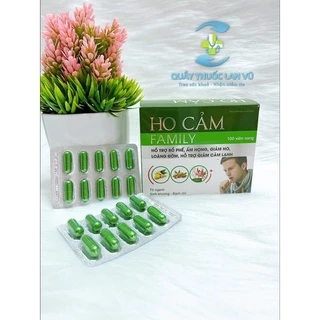 Vỉ 10 viên Cảm Đông Y HOCAM hiệu quả nhanh( An toàn cho bà bầu, phụ nữ cho con bú)