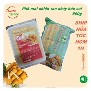 Phô mai chiên que/viên tan chảy giòn rụm thơm ngậy