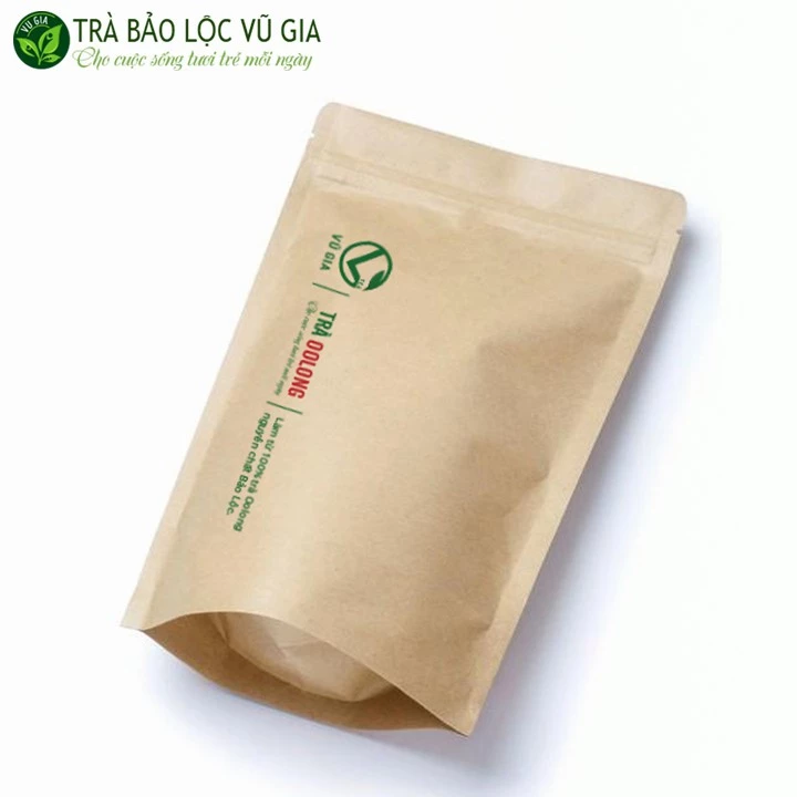 Trà Oolong Nguyên Chất Bảo Lộc Vũ Gia (100g/túi) - Đa được kiểm nghiệm y tế