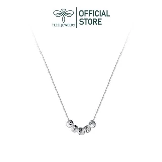 Dây chuyền bạc nữ TLEE mẫu dây năm viên bi bạc TleeJewelry D0204