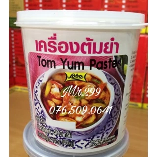 Gia vị cay nấu lẩu Tomyum Lobo Thái Lan 400gr [Date 2026]