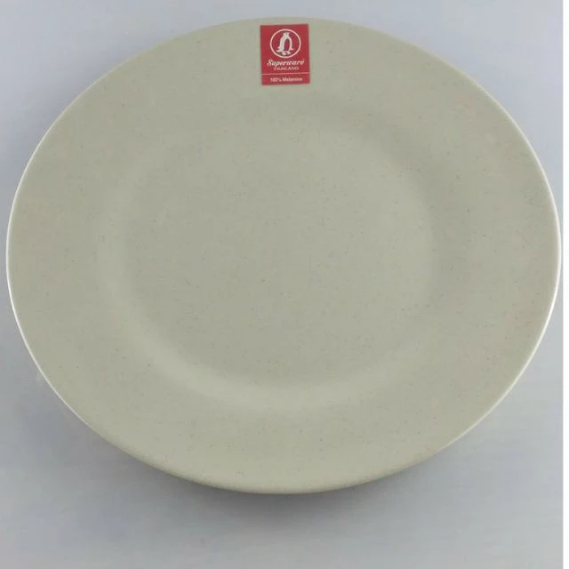 Dĩa đáy bằng Melamine Superware - Thái Lan (15,5-25,5)cm