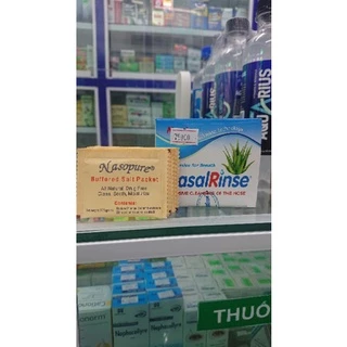 NasalRinse Bình rửa và muối rửa mũi xoang