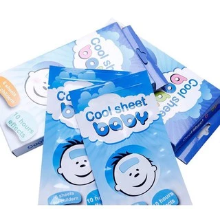 Dán hạ sốt cool sheet baby hộp 6 miếng