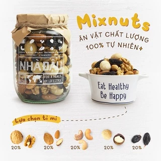 Mixnuts Hạt Dinh Dưỡng Nhập Khẩu Đảm Bảo VSATTP 250g | Nhà Đậu