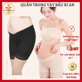 [Hàng cao cấp]Quần bầu mặc váy chính hãng Beautyful spring💕free size 43~67kg💕cam kết y hình - không đẹp hoàn tiền