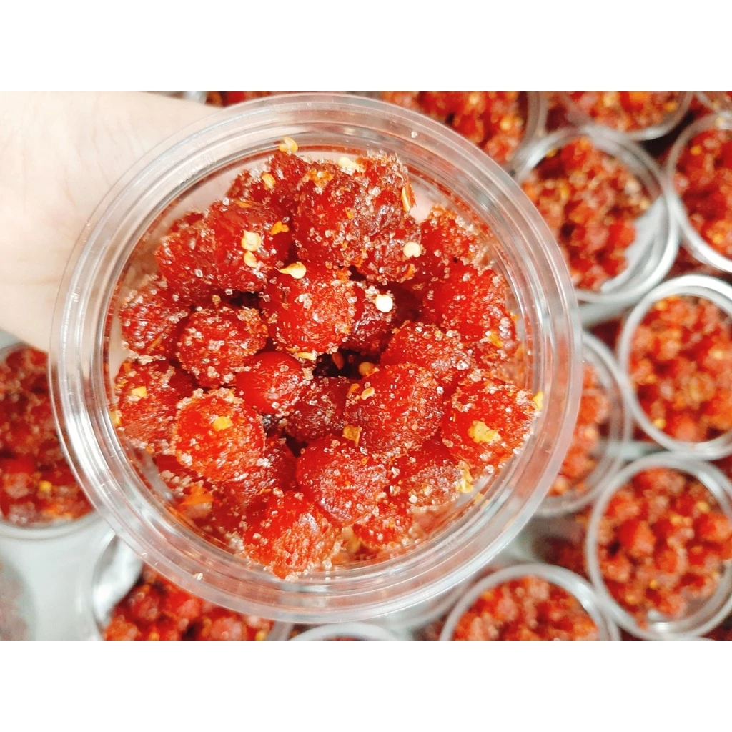 1KG/500GR MỨT CHÙM RUỘT SÓC CHANH MUỐI CHUA NGOT SIÊU NGON