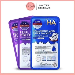 Mặt Nạ Dưỡng Ẩm Dưỡng Trắng Da HA Maycreate Mask Ha 1 miếng Hàng Nội Địa Trung