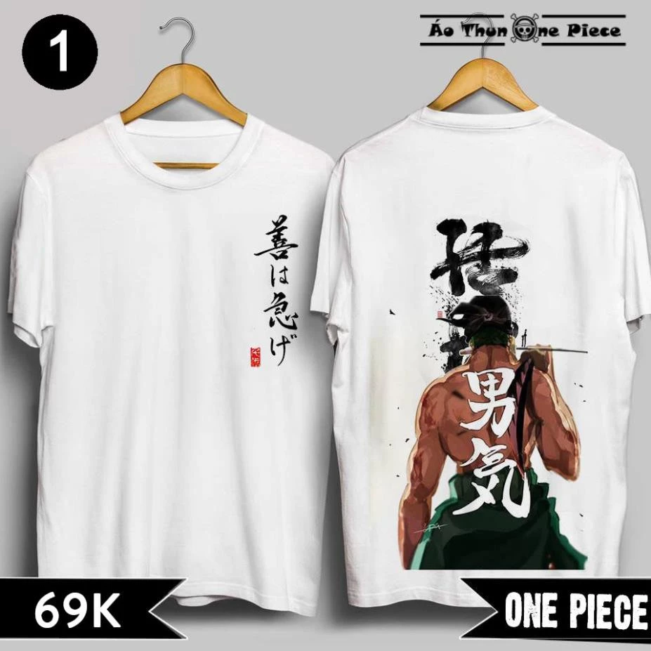 SALE- ⚡️FREESHIP⚡️Áo Thun In Hình Roronoa Zoro Cực Chất, Cực Ngầu - Áo Thun One Piece - áo cực HOT