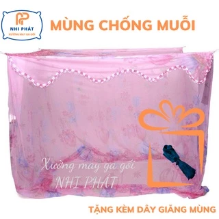 Mùng voan thái lan, mùng chống muỗi lỗ siêu nhỏ 1m2-1m6-1m8-2m5-3m-4m, màn chống muỗi không cửa - XƯỞNG MAY GA GỐI NHÁT