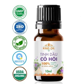 Tinh dầu hoa ngũ sắc/ cây hoa cỏ hôi/ hoa cứt lợn/ hoa ngũ vị KingOil nguyên chất 100% từ thiên nhiên, hỗ trợ giảm viêm