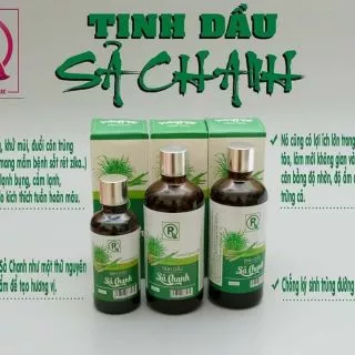 Sỉ -lẻ tinh dầu sả chanh nguyên chất loại chuẩn xịn |sát trùng-khử mùi-đuổi côn trùng|chai 50ml-100ml