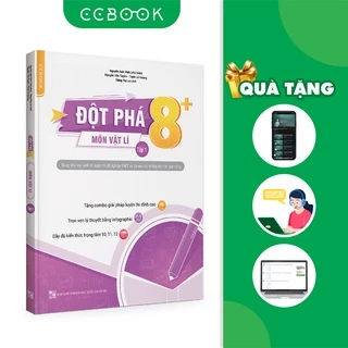 Sách - Đột phá 8+ môn Vật lí - tập 1 (phiên bản mới)