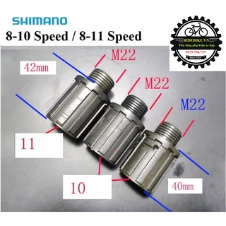 Cối líp thả xe đạp bạc đạn Shimano 8-10 Speed / 8-11 Speed