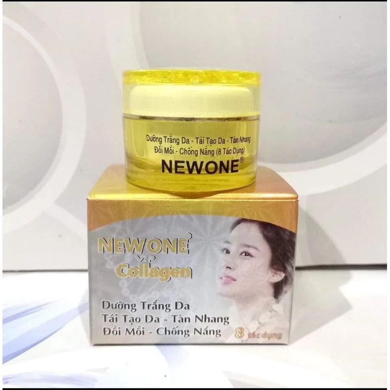 KEM dưỡng trắng, nám, tàn nhang, chống nắng Newone 10g