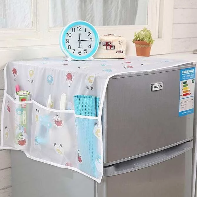 Tấm phủ tủ lạnh nilon chống thấm,bền đẹp tiện ích
