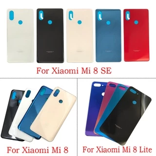 Nắp Lưng Điện Thoại Bằng Kính Thay Thế Chuyên Dụng Cho Xiaomi Mi8 Mi9 Lite Mi 10 5G / 8Se 8 se 9T