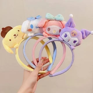 CC71 cài tóc nữ cài SANRIO KUROMI băng đô bờm tóc nữ