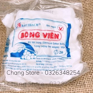 Bông Viên Nhét Tai/ Bông Viên Bảo Thạch Đa Năng Cho Mẹ Sau Sinh