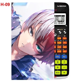 Decal Máy tính CASIO fx570, fx580...anime Học viện Anh Hùng, MY-HERO-ACADEMIA (31 mẫu)