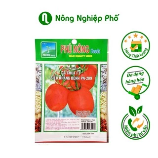 Hạt giống cà chua F1 siêu kháng bệnh Phú Nông - Gói 0.1 gram