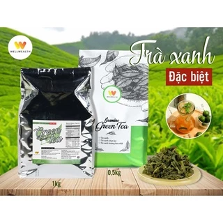 [HOT] Trà xanh hoa nhài Well Wealth ướp Hoa Nhài (Lài) tự nhiên bao1kg. Chuyên pha trà sữa Hoa Nhài, trà trái cây