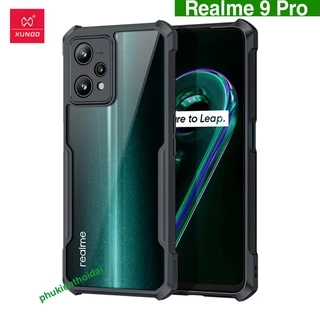 Ốp lưng XUNDD Oppo Realme 9 Pro / Realme Q5 chống sốc lưng trong viền màu chống ố vàng bảo vệ camera