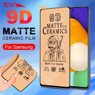 Kính cường lực mềm AG Full màn hình chống vân tay Cho Samsung S20 FE Note 10 Lite A71 A72 A22 A32 A02s A12 A42 A21s A20s A02 A03s A50s A50 A30 A31 A30s A20 A10 A10s A70 A70s A01 A11 A51 A52 A52s A21s M10 M11 M12 M21 M22 M31 M31S M32 M51 M02 M52