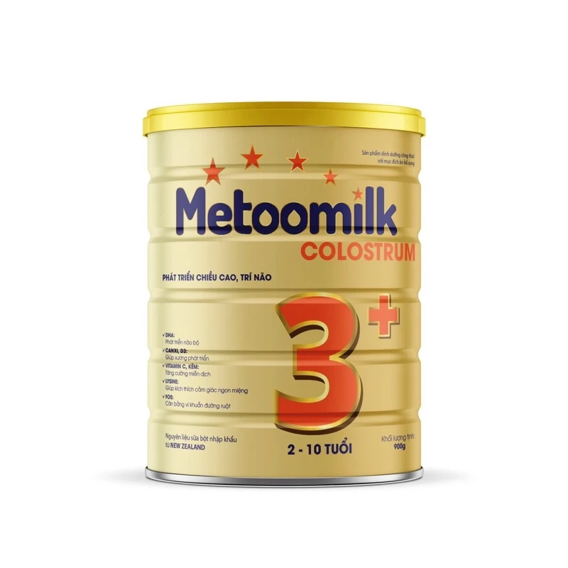 Sữa bột/Sữa công thức Metoomilk 400gr/800gr cho bé từ 2-10 tuổi