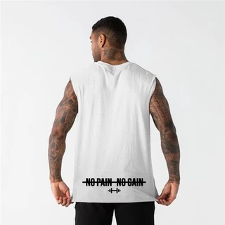 2024 Nam Mặc Tập Gym Thoáng Mát Cơ Lưới Tank Top Thời Trang Thể Dục Thể Thao Không Tay Nhanh Khô Áo Tập Luyện Giữ Phù Hợp Với Singlets