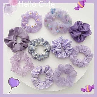 [RẺ VÔ ĐỊCH] Dây cột tóc scrunchies tone màu pastel giao mẫu ngẫu nhiên