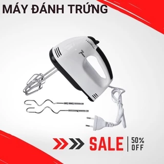 Máy Đánh Trứng Cầm Tay 7 Tốc Độ Công Suất 180W