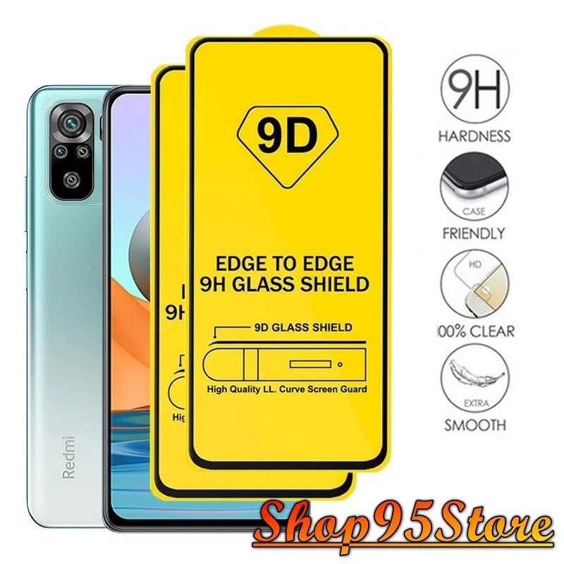 Cường Lực Full Màn Xiaomi Redmi 13C 10C 10A Mi 11T pro Note 10 pro Poco C40 Poco X3 PRO K40/K40 pro Poco F3 K20 K30 PRO