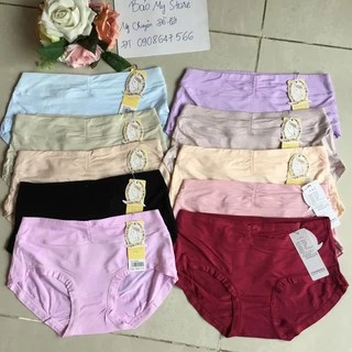 Quần lót nữ thun cotton siêu thấm hút co giãn cực tốt size 45-60kg ( cho chọn màu)