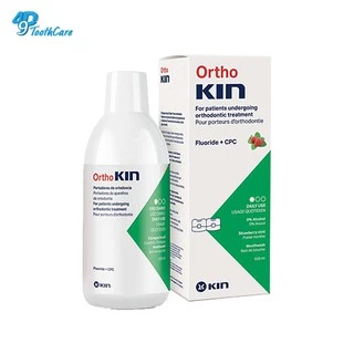 Nước súc miệng ORTHOKIN 500ml - Dành cho răng niềng