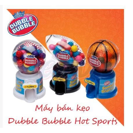 [Hot] Máy bán kẹo Dubble Bubble Hot Sports