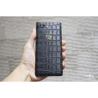 Ốp dán da điện thoai BlackBerry Key2 – Da bò thật 100% - chính hãng Nét Đẹp Tinh Tế