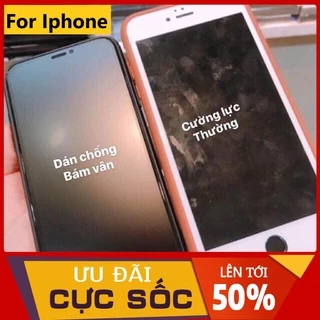 Kính Cường Lực Nhám Full Màn Chống Vân Tay Iphone 6/7/8/X/XR/XS/XS Max/ IPHONE 11/ 11 PRO/ 12 PRO MAX