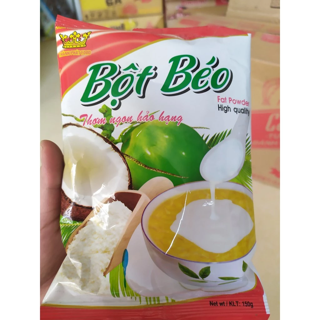 Bột Béo nấu chè, làm bánh, nước cốt dừa Thành Phát gói bé 150g