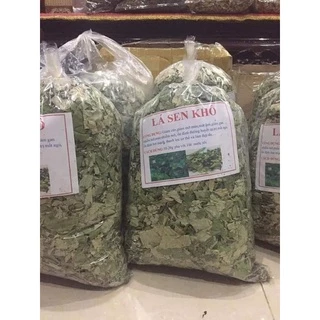 Lá sen khô  hàng thơm xanh(Giá 1kg- 500gr)