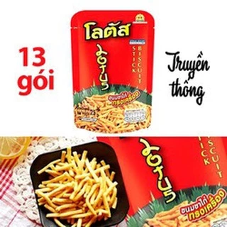 Snack bánh que cọng Thái Lan gói nhỏ 25g(Lốc 13 gói)