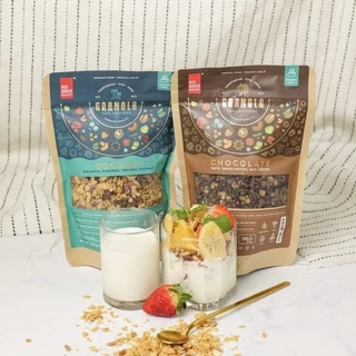 Ngũ Cốc Granola Cao Cấp Giàu Hạt Không Đường Không Tinh Bột Dành Cho Người Ăn Kiêng Và Giảm Cân