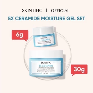 Combo SKINTIFIC gồm Kem dưỡng ẩm 5X 30g + Kem dưỡng ẩm 5X mini size 6g