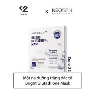 MẶT NẠ LÀM TRẮNG CHUYÊN SÂU - SUR.MEDIC BRIGHT GLUTATHIONE MASK