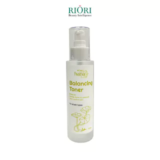 Nước Hoa Hồng RIORI HANA BALANCING TONER 150ml (Chai Nhựa Trắng - Mẫu Mới)