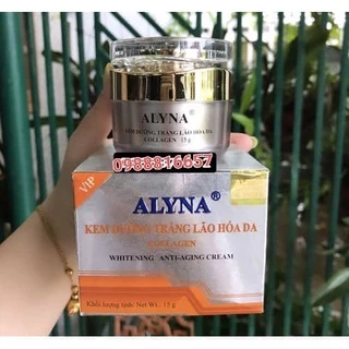 KEM ALYNA DƯỠNG TRẮNG, GIẢM LÃO HÓA DA 15G