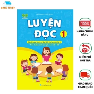 Sách - Luyện Đọc Lớp 1 - Luyện Đọc Kết Nối Tri Thức