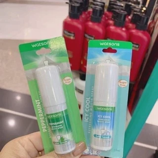 Xịt thơm miệng Watsons Thái lan mát lạnh bạc hà