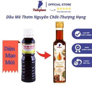 Dầu Mè Thơm Nakydaco 250ml-dầu mè rang Con Két Chính Hãng-Roasted Sesame Oil 250ml